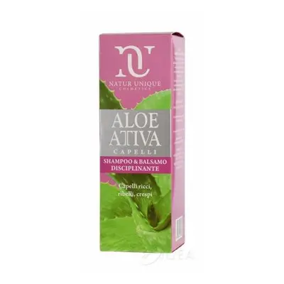 Natur Unique Aloe Attiva capelli shampoo e balsamo disciplinante