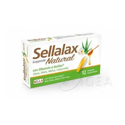 Sella Sellalax Natural MD Supposte Lassative