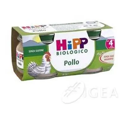 Hipp Bio Omogeneizzato Biologico Pollo 2 x 80 g