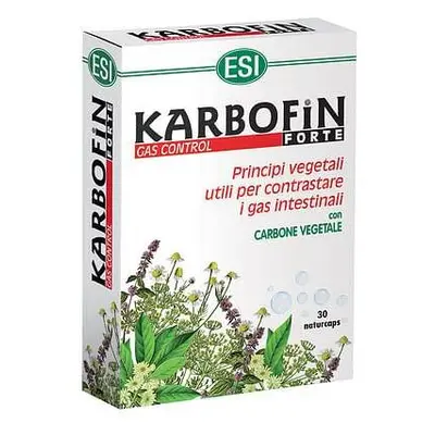 Esi Karbofin Forte Integratore per benessere intestino 30 Capsule