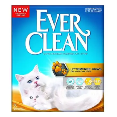 Ever Clean Litterfree Paws Lettiera per Gatti e Gattini 6 l