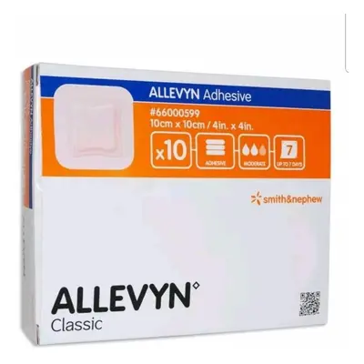 Smith & Nephew Allevyn Adhesive Medicazione Idrocellulare 10X10 cm 1 Pezzo