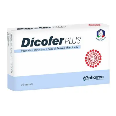 Dicofer Plus Integratore di Ferro e Vitamine 30 capsule