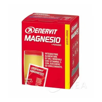 Enervit Magnesio e Potassio Integratore di sali minerali per sportivi 2 x 10 bustine