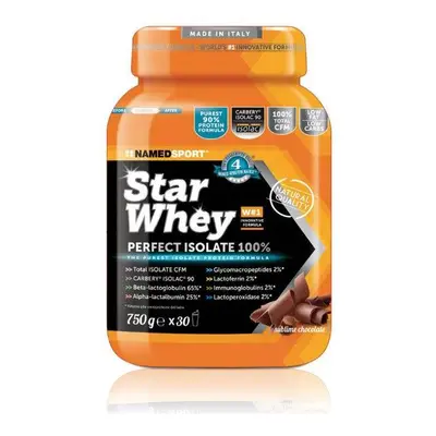 Named Sport Star Whey Sublime Chocolate Integratore di Proteine per Sportivi 750 g Promo