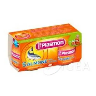 Plasmon Omogeneizzato al Salmone con Verdure 2 x 80g