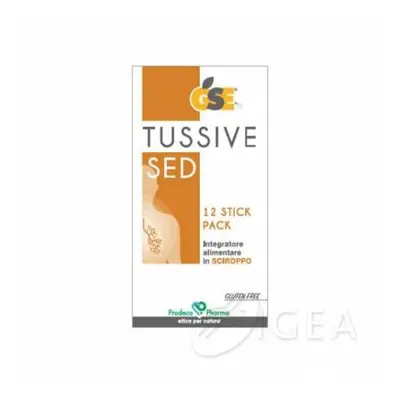 GSE Tussive Sed Sciroppo In 12 Stick Pack Per La Tosse