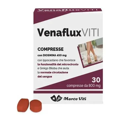 Marco Viti Venaflux Integratore per il Benessere delle Gambe 30 compresse