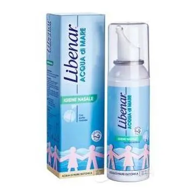 Libenar Spray Nasale Acqua di Mare per Adulti e Bambini