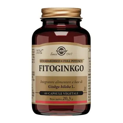 Solgar Fitoginkgo Integratore Antiossidante 60 capsule vegetali