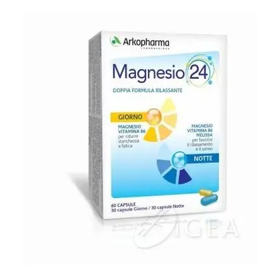 Arkopharma Magnesio 24 Integratore Giorno e Notte