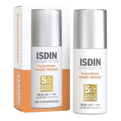 Isdin Fotoprotector Fusion Water Magic Repair SPF50 Protezione Solare Viso Antiage 50 ml