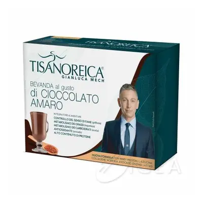 Tisanoreica Nuova Formula Bevanda Dietetica Gusto Cioccolato Amaro Senza Glutine