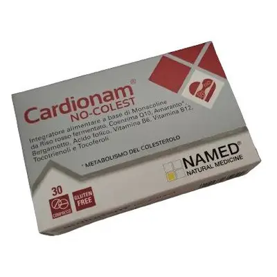 Named Cardionam No Colest Integratore per il Colesterolo 30 compresse