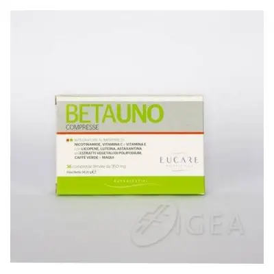 Eucare Betauno Integratore Multivitaminico Multiminerale per Pelle e Capelli