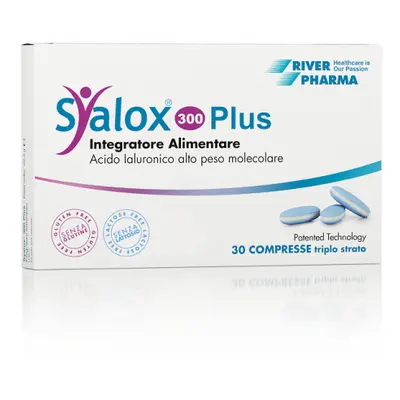 Syalox 300 Plus Integratore di Acido Ialuronico per la Pelle 30 compresse