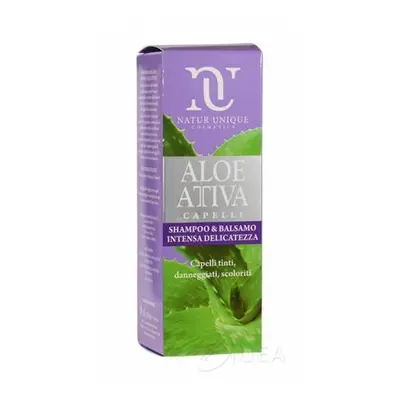 Natur Unique Aloe Attiva capelli Shampoo e Balsamo intensa delicatezza