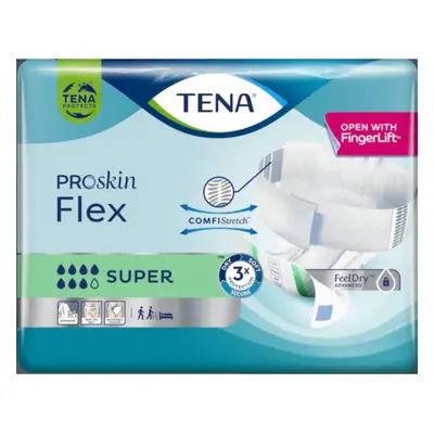 Tena Proskin Flex Super Pannolone a Cintura Per Incontinenza Large 30 Pezzi