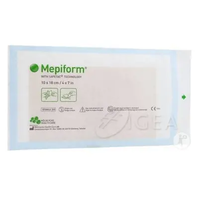 Mepiform Medicazione per Cicatrici 10x18cm 5 pezzi