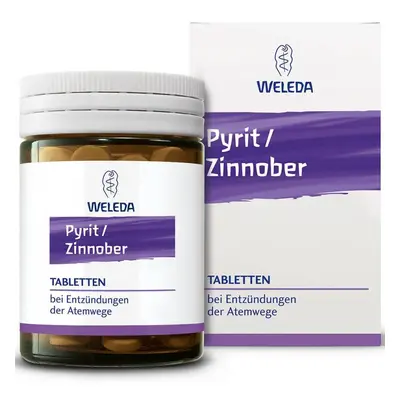 Weleda Pyrit Zinnober Rimedio Omeopatico per le Infezioni Respiratorie 80 Compresse