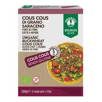 Probios Altri Cereali Cous Cous di Grano Saraceno Bio Senza Glutine 250 g