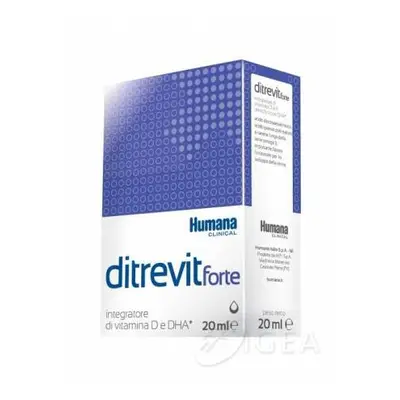 Humana Ditrevit Forte Integratore di Vitamina D e di DHA 15 ml