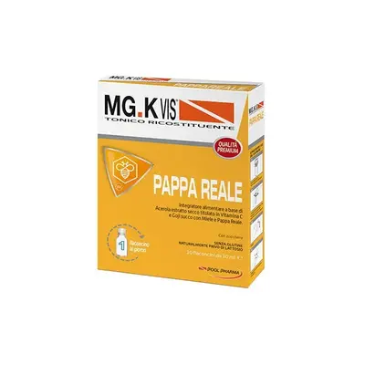 MGK Vis Pappa Reale Integratore Tonico Ricostituente 10 flaconcini da 10 ml