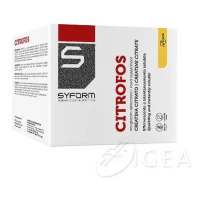 Syform Citrofos Integratore di Creatina al Limone 30 bustine