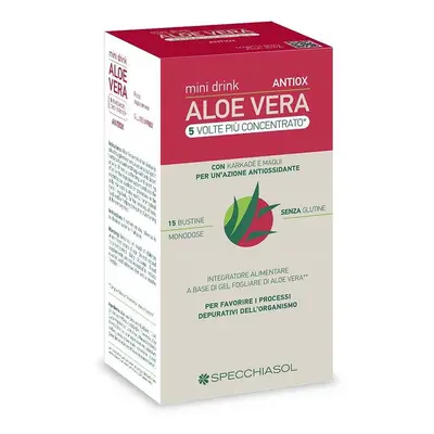 Specchiasol Aloe Vera Antiox Mini Drink 15 Stick