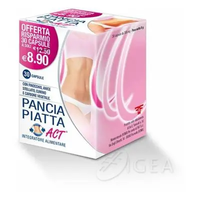 Pancia Piatta Act Integratore Antigonfiore Addominale