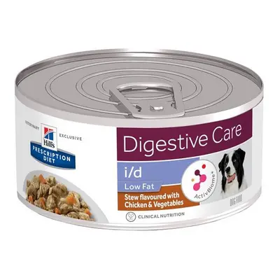 Hill's Prescription Diet Canine Digestive Care i/d Low Fat Chicken & Vegetables Stew 156 g