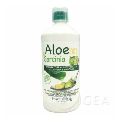 Pharmalife Research Aloe 100% e Garcinia Succo Concentrato 1000 ml