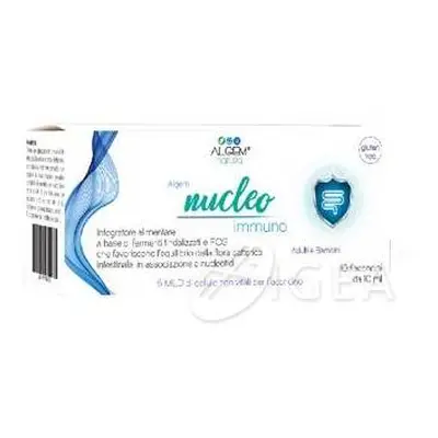 Algem Natura Nucleo Immuno Integratore di Fermenti Lattici 10 flaconcini x 10 ml