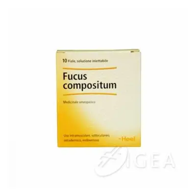 Guna Fucus Compositum Fiale Medicinale Omeopatico