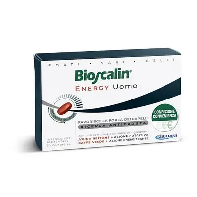 Bioscalin Energy Uomo Integratore Anticaduta Capelli 30 Compresse Prezzo Speciale