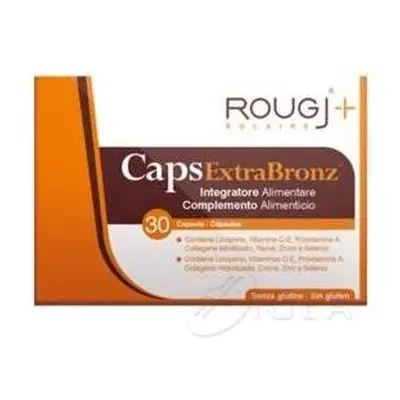 Rougj Extra Bronz Caps Integratore per Abbronzatura