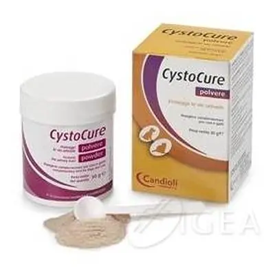 Candioli Cystocure Forte Polvere Integratore per le Vie Urinarie dei Cani 30 g