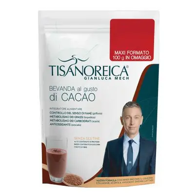 Tisanoreica Nuova Formula Bevanda Gusto Cacao Senza Glutine POT 500 Gr