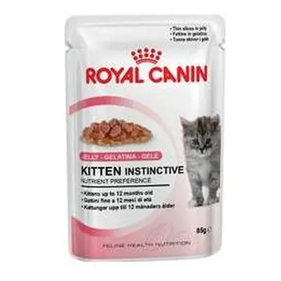 Royal Canin Feline Kitten Instinctive Cibo Umido per Gattini in Gelatina 85 g