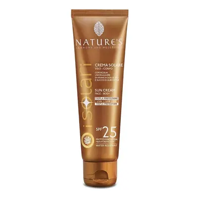 Nature's iSolari Crema Solare Viso e Corpo SPF25 Travel Size 75ml