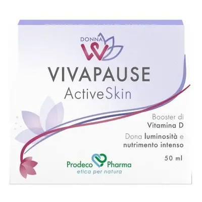 Prodeco Pharma Donnaw Vivapause Active Skin Crema Viso per pelle in Menopausa 50 ml