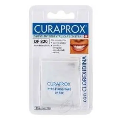 Curaprox Dental Floss Filo Interdentale per spazi ridotti tra i denti 35 metri