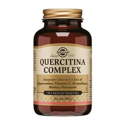 Solgar Quercitina Complex Integratore Sistema Immunitario 50 capsule