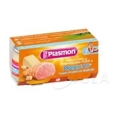 Plasmon Omogeneizzato al Formaggino con Prosciutto 2 x 80 g