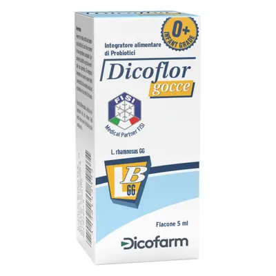 Dicofarm Dicoflor Gocce Integratore Fermenti Lattici per Bambini