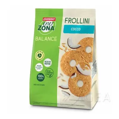 Enerzona Frollini al Cocco 100% Vegetali Senza Olio di Palma