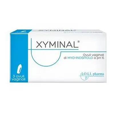 Lo.Li Pharma Xyminal Integratore per la Fertilità 3 Ovuli Vaginali