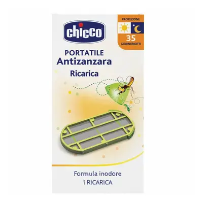 Chicco Zanza Ricarica Dispositivo Portatile Anti-Zanzare 1 pezzo