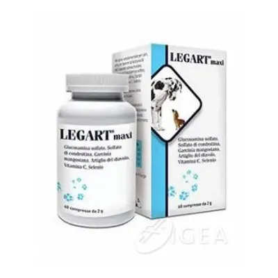 DDFarma Legart Maxi Supplemento Nutrizionale per Cani 60 compresse