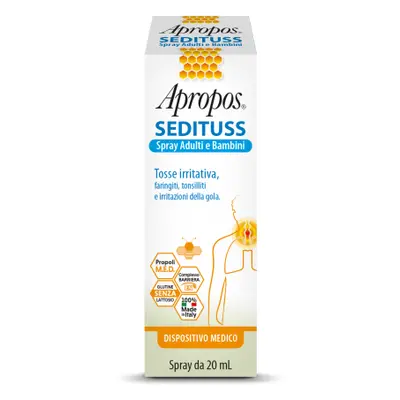 Apropos Sedituss Spray Gola Adulti e Bambini 20 ml